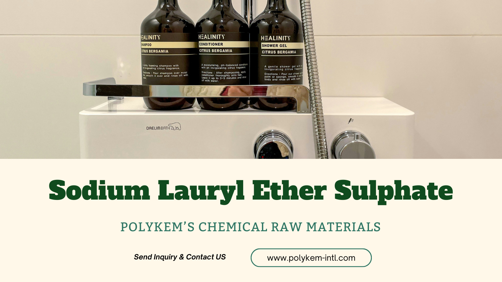 Váš důvěryhodný partner povrchově aktivní látky: Polykem' Sodium Lauryl Ether Sulphate (SLES)