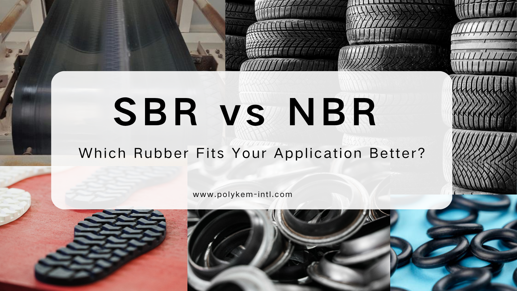 SBR vs NBR: Která pryž lépe vyhovuje vaší aplikaci?